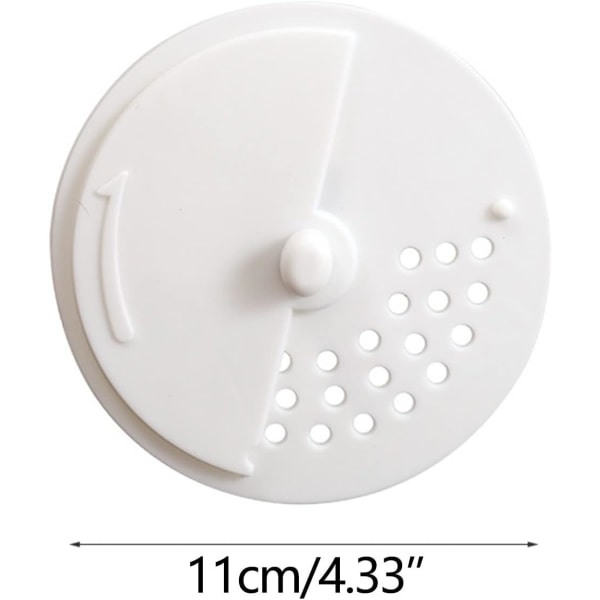 3PCS roterbar deodorant golvfilter portabel golvfilter badrumsgolvfilter