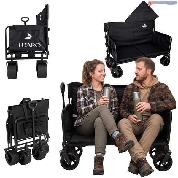 Sammenklappelig transportvogn - Skrinda maks. 150 kg