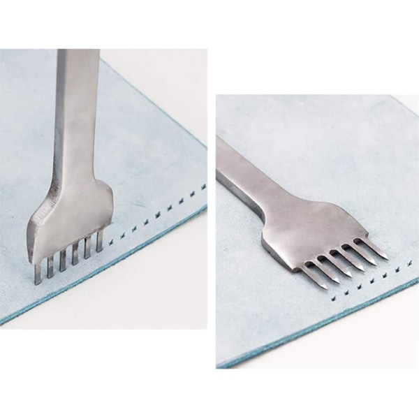 4 stansverktygssats, 3 mm DIY-lädersats, stansverktyg klostans