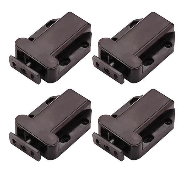 4 stk. Skabsplast Touch Latch Plast Push Touch Latch Safe Touch Latch Til Hjemmet