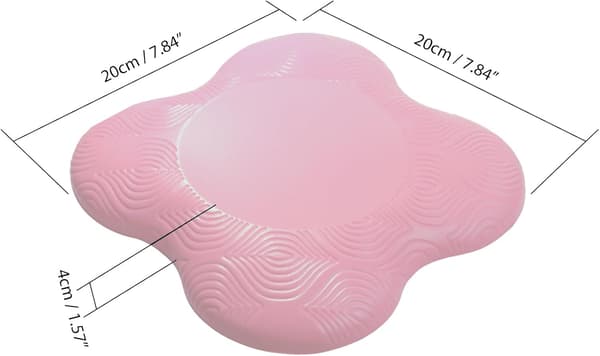 Joogapolvisuojat, Joogamaton pehmusteet, Joogapolkien tuki, Pinkki Pink