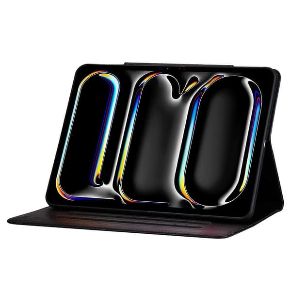 Fodral för Lenovo Tab K10C/E10C Kattspänne Stängning Läder Skyddande Ställ