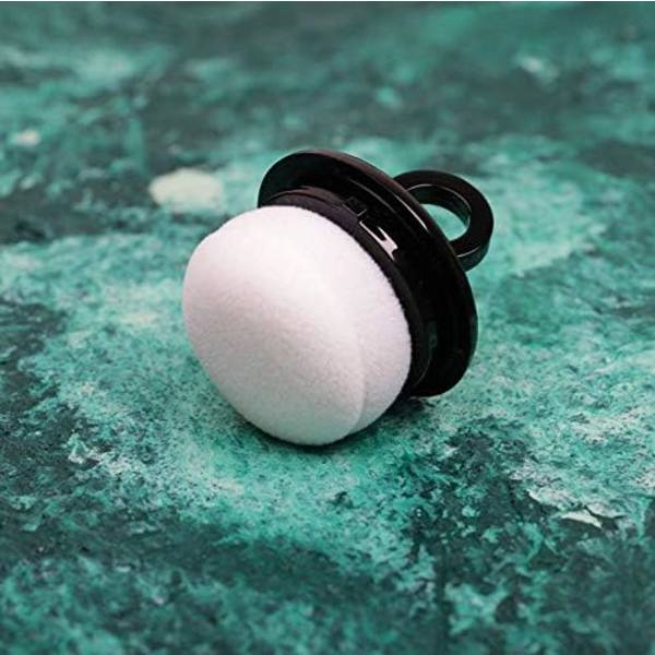 2-pack 10g påfyllningsbar kompaktfodral med pufflock och sil DIY kosmetisk foundation kompaktfodral