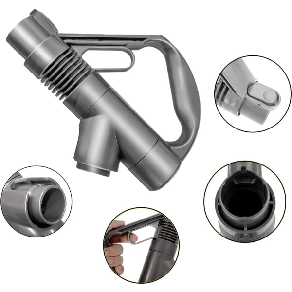 Dyson støvsuger tilbehør håndtak, Dyson DC19 håndtak, Dyson DC19 håndleddstøvsuger, Dyson DC19 allergivennlig håndtak DC23 DC26 DC29