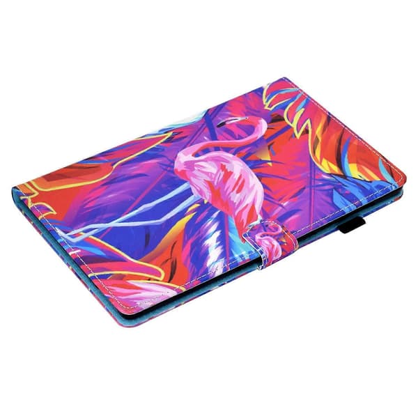 Fodral för Lenovo Tab M11/Xiaoxin Pad 11 2024 Mönstertryck PU Läder Ställ Tablet Skydd