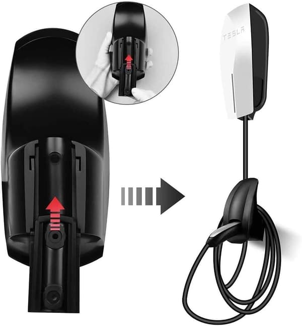 Laderholder egnet for Tesla Model3/Y/S/X ladepistolholder