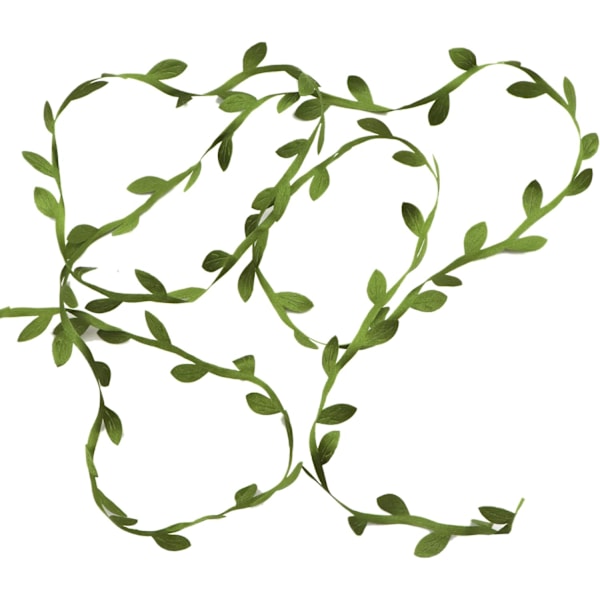 20 jaardia David-accessoires Olijfgroene bladeren Bladrandlint voor doe-het-zelf knutselen Feest Bruiloft Huisdecoratie Olive Green 7.4 x 5.39 x 2.48 inches