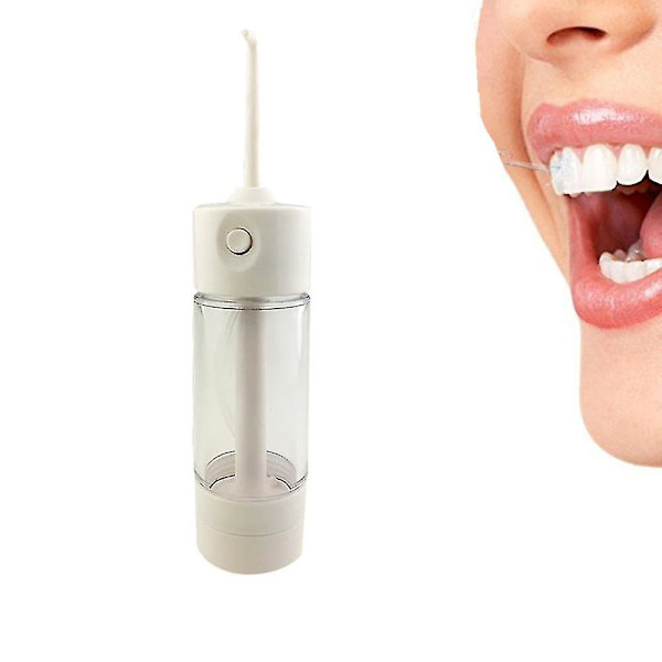 Ny Oral Irrigator Flosser Flosser Air Power Dental Water Jet Power 1 Styck Vit Shizhi Boutique