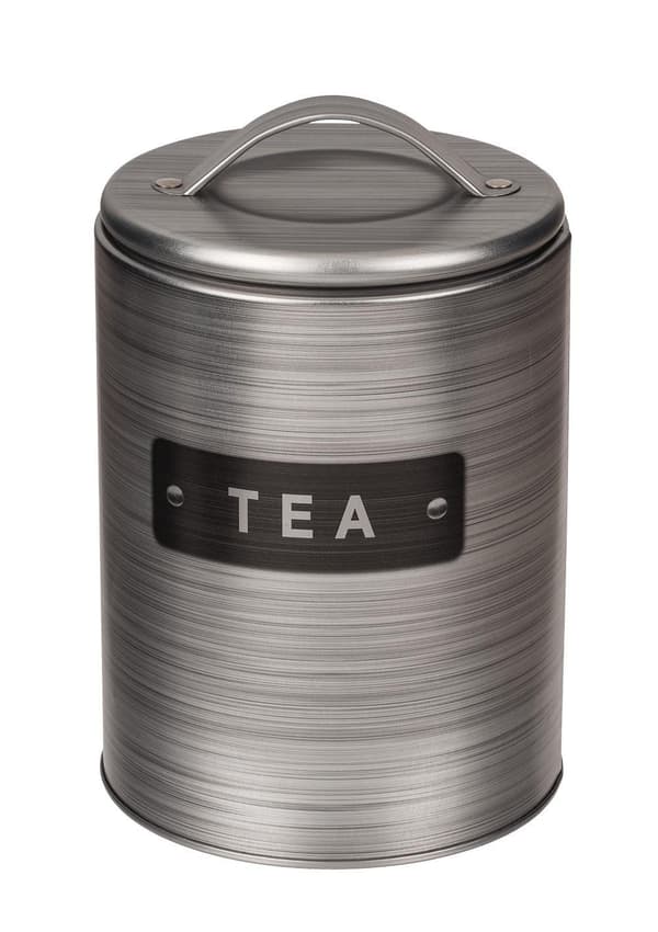 Rund metallboks Tea