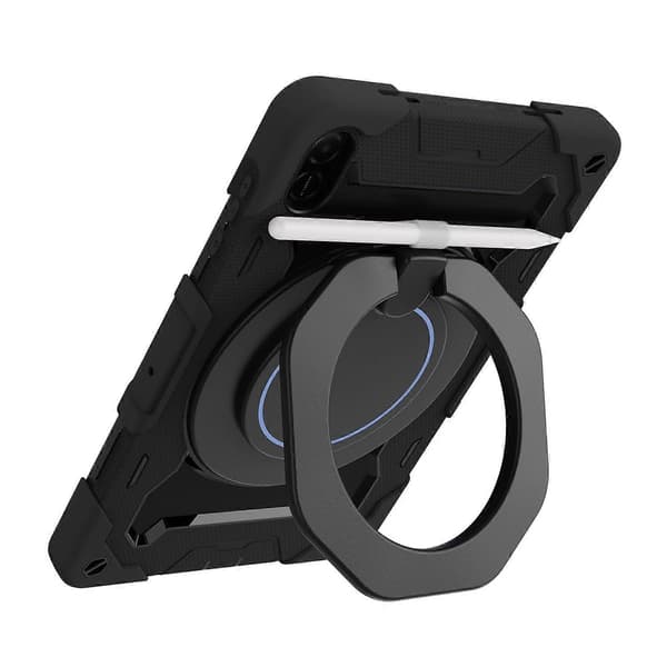 Skal för Honor Pad X9/Pad X8a med Ställ, PC+Silikon Stöttåligt Robust Tablettskydd