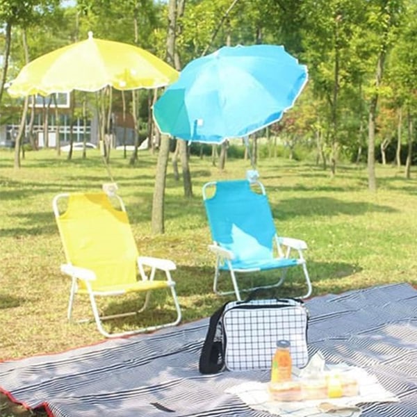 Barn strandstolar med parasoll, solstolar för utomhusbruk Trädgård Solstolar multifunktionell
