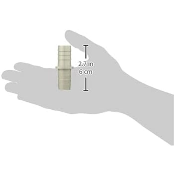 Afløbsslangeforbindelse til vaskemaskine og opvaskemaskiner (inklusive 2 slangespændebånd)