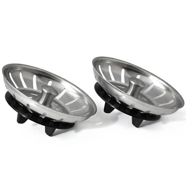 Kurvventil kompatibel med IKEA Atlant og Domsjö - Vaskestopper 2-Pack