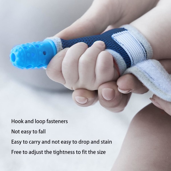 Baby Stop tumsugande fingerskydd, livsmedelskvalitet silikon Stoppa sughandske