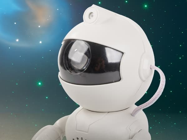Romprojektor Nattlys - Astronautlampe for barnerom med musikk