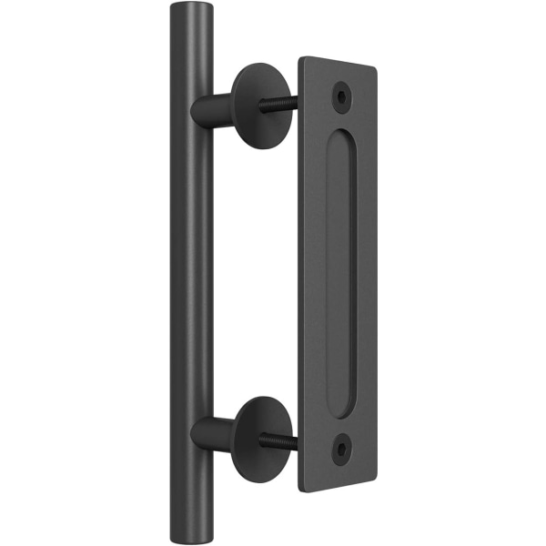 Heavy Duty 12\" Træk og Flush Ladeport Håndtag Sæt, Stor Rustik To-Side Design