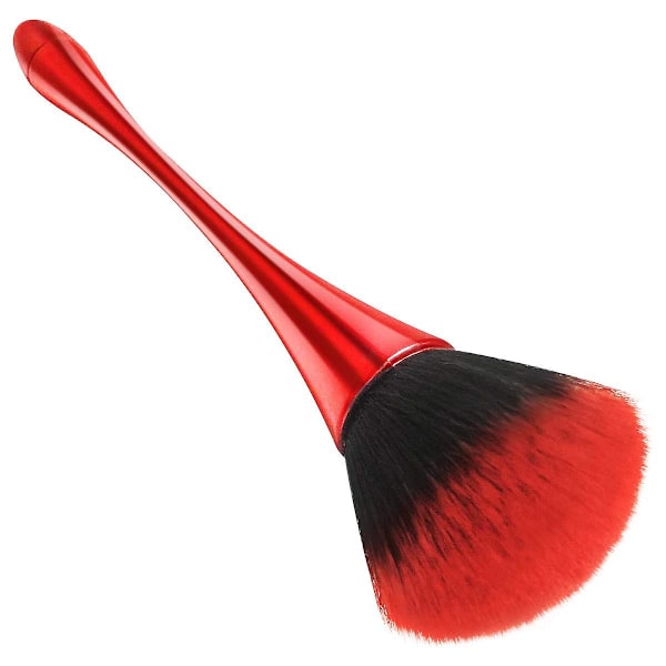 Super Stor Mineralpuderborste, Mjuk och Fluffig Foundationborste, Professionell Puderborste och Rougeborste för Daglig Makeup