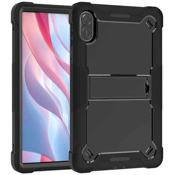 Skyddsfodral för Honor Pad X9 med Ställ, Stöttåligt Silikon + PC Tablet Skydd