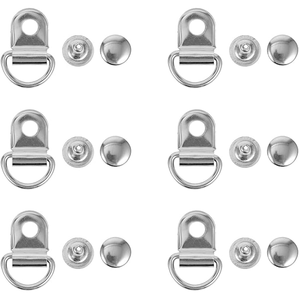 Snørebåndsspænder, snørebåndstilbehør, snørebåndskroge Silver