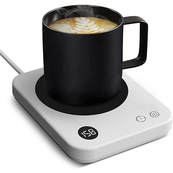 Värmare för kaffemugg, smart värmare för kaffemugg, värmare för kaffemugg med automatisk avstängning, (kopp ingår ej)