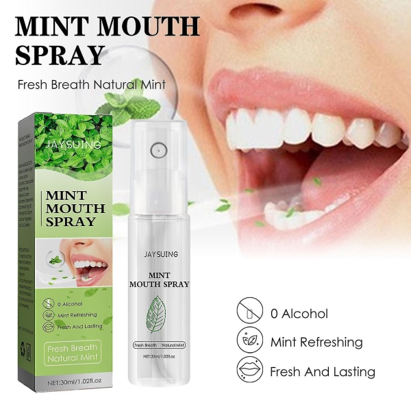 Fresh Breath Spray Breath Freshener Dålig andedräkt Eliminerar dålig mun
