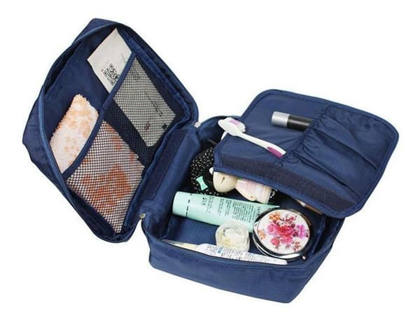Makeuptaske / Toilettaske / Kosmetiktaske - Makeuptaske blue