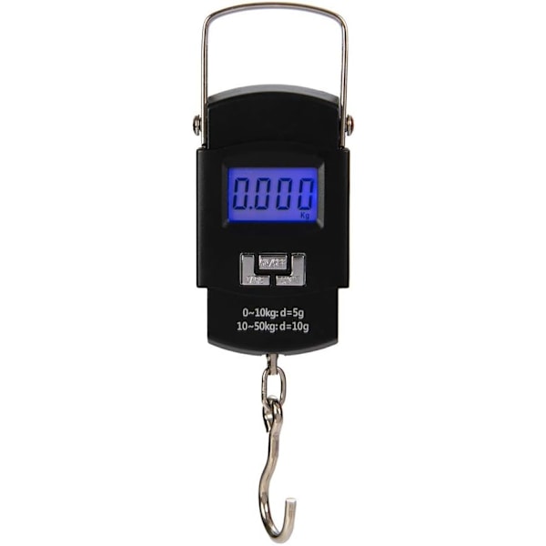 Bärbar bagagevåg 50 kg Elektronisk digital resväska reseväska hängande vägningsskala