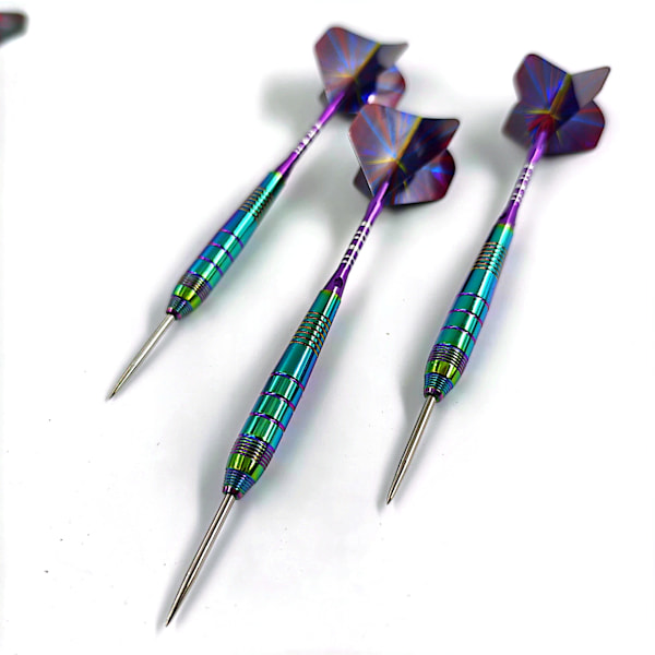 Steel Tip Dartsett, 3 Pakk Profesjonelle Dartpiler med 6 Premium Aluminiumskaft