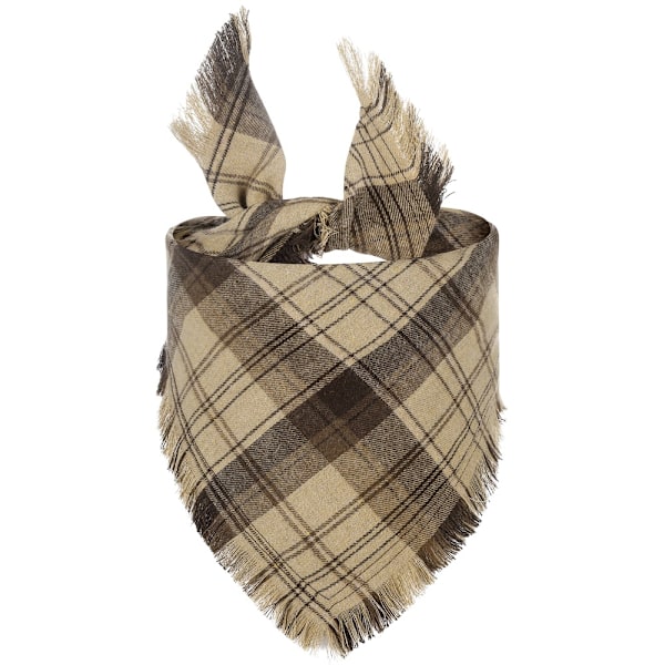 Höst Hund Bandana Höst Thanksgiving Rutig Vändbar Triangel Haklapp Halsduk Tillbehör För Hundar Husdjur