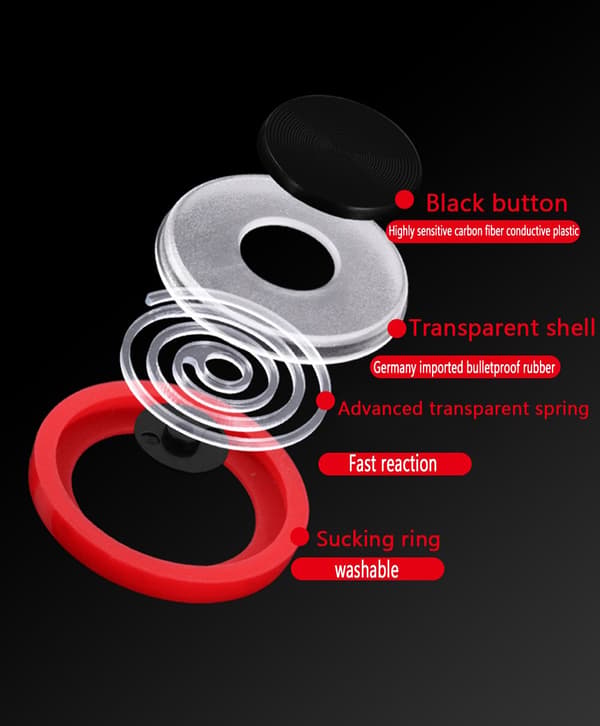 Mobiltelefon Spil Joystick Spil Kontrol Touch Screen Joypad Spil Controller