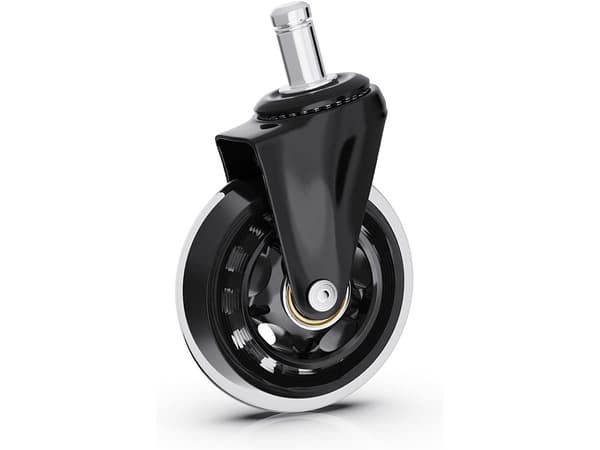 1x pyörä toimistotuoliin - 11 mm