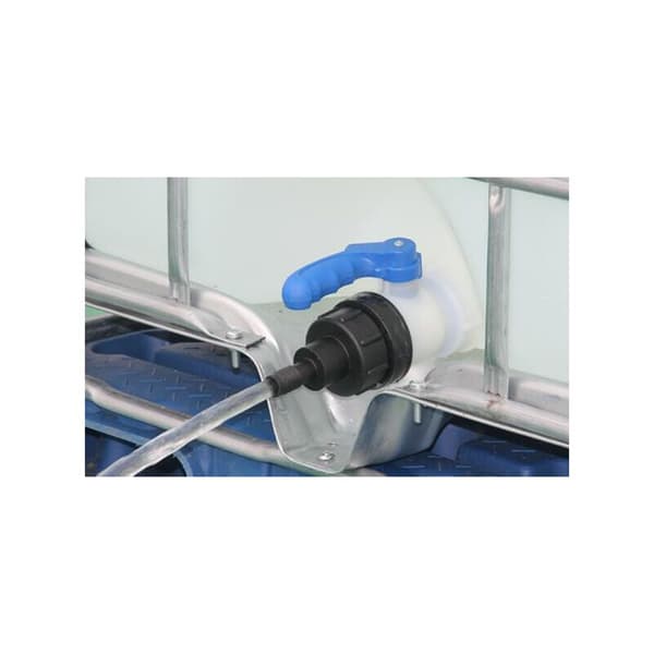 1000L Plasttankventil, 62mm IBC-adapter Universaladapter for 1000 liters tank
