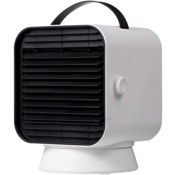 Fan Heater, Portable Simple Design Desktop N2 Electric Fan Heater Adjustable Thermostat Overheat