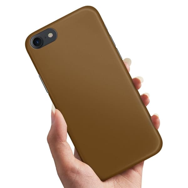 Kotelo / matkapuhelinkotelo iPhone 6 / 6s:lle - Ruskea