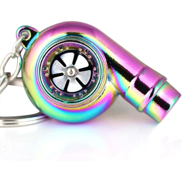 Maycom Creative Sleeve Spinning Turbo Turbo Turbo Nyckelring Nyckelring