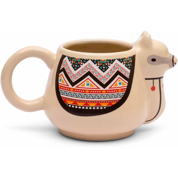 Lama krus, keramikk beige 16,5 x 8,5 x 7 cm