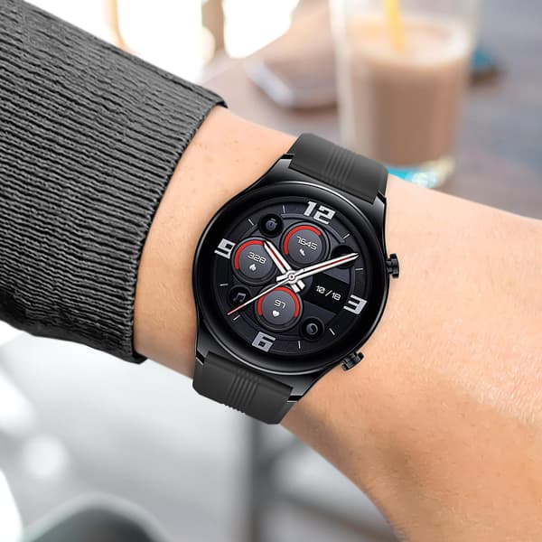 Rem for Honor Watch GS3 Soft Touch Silikon Svart