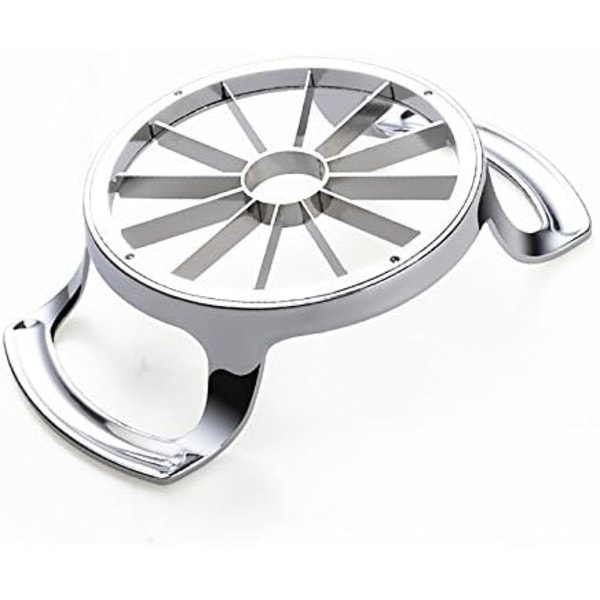 Stainless Steel Apple Slicer and Corer 12 Blades Food Grade 304 Extra Large Heavy Duty Apple Cutter Divider