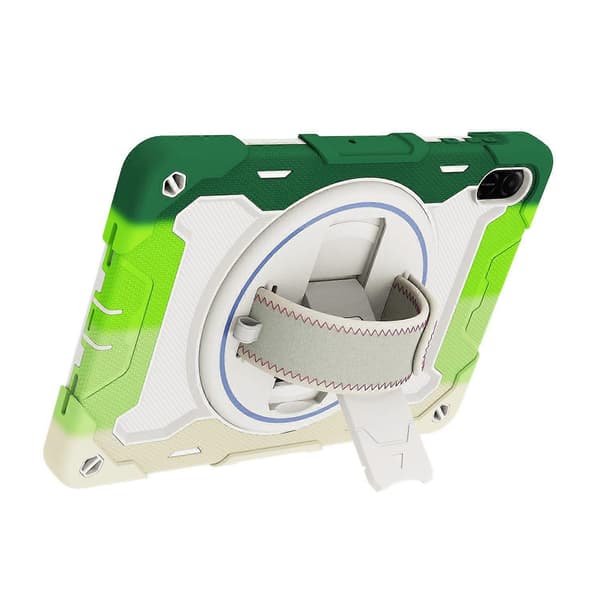 Etui med støtte og håndstropp i PC+silikon til Honor Pad X9/X8a
