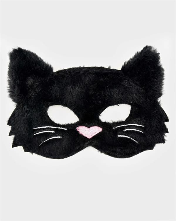 Kattemaske for barn - Katteøyemaske black