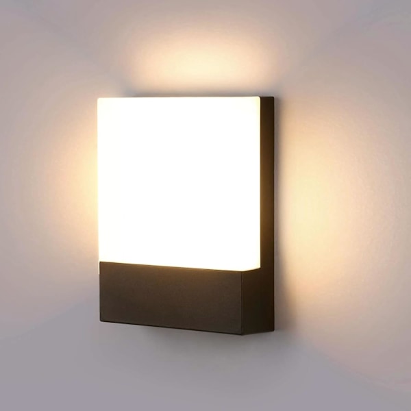 18W Udendørs Væglampe LED IP65 Vandtæt Udendørs Væglampe LED Udendørsbelysning [Energibesparende Klasse F]