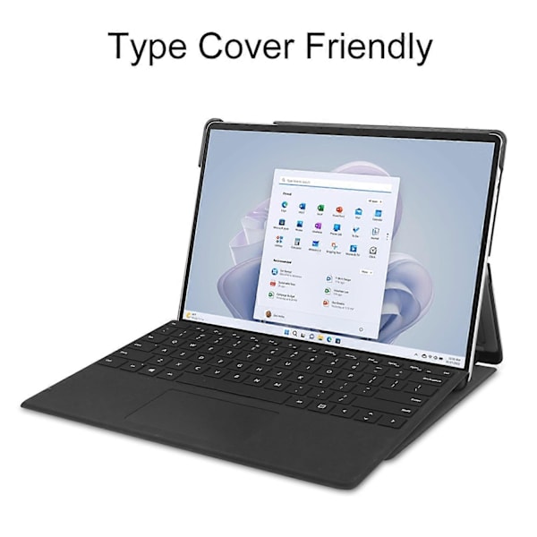Fodral för Microsoft Surface Pro 10/Pro 11 PU Läder Mönstertryck Ställ Folio Tablet Skydd