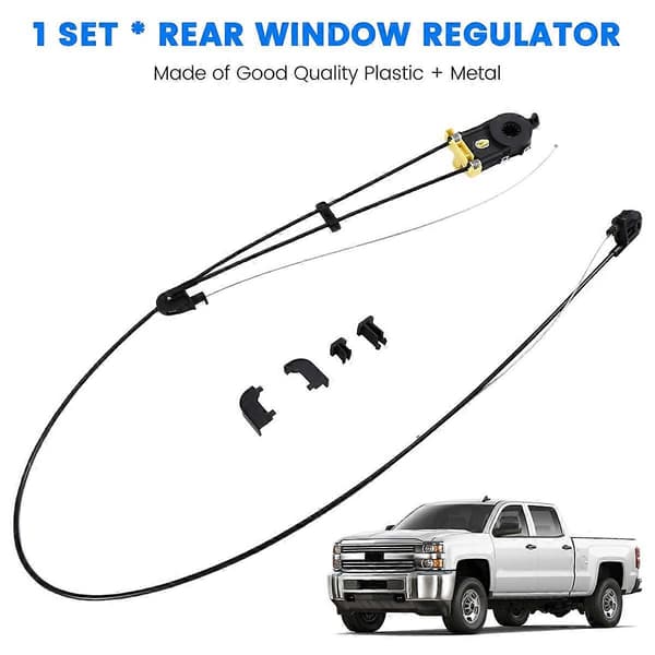 Bakre vindusmotor og regulator montering 25980205 for Chevrolet Silverado GMC Sierra