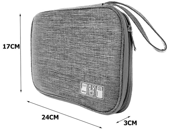 Veske / Toalettmappe for kabler og elektronikk - Organizer
