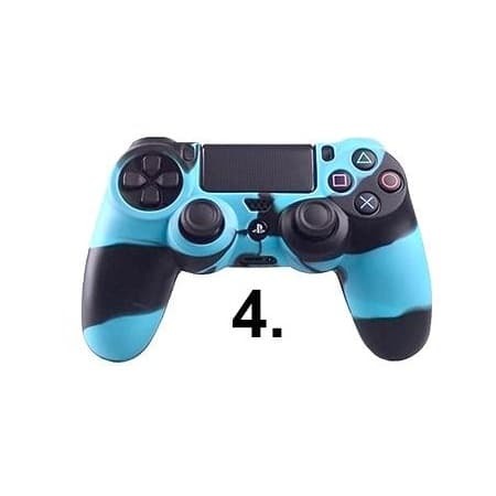 Silikondeksel / Beskyttelse til PS4-kontroller - Kamuflasje