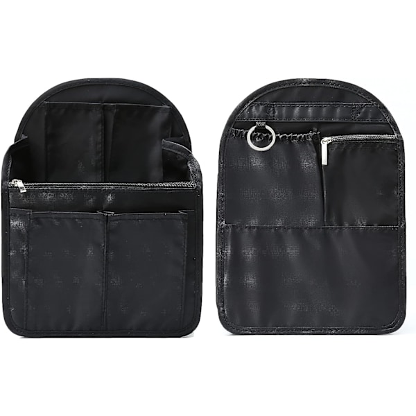 Ryggsekk Organizer Insert Polstret Henge Reise Ryggsekk Veske og Tote Insert Lomme, (Liten)