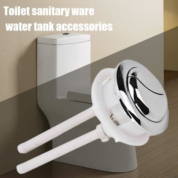 48mm Toilet Tank Knap Toilet Flush Knap Dobbelt Type Tryk WC Vandbesparende