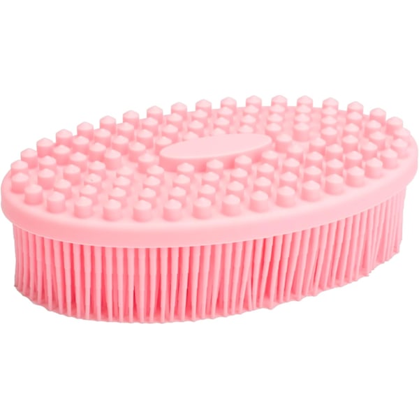 Silikon Kroppsskrubb Exfolierande Duschbad Kroppsborste 2-pack