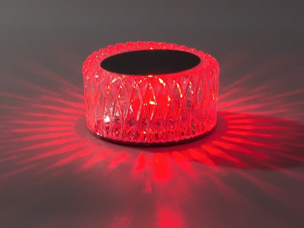 Fjernstyret LED-lampe - Bordlampe Krystal - RGB