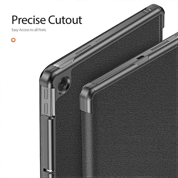 DUX DUCIS Domo Series etui til Lenovo Tab K10 (2. generation) Tri-Fold Stand Lædercover Auto Vågn/Sov